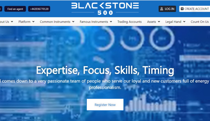 Arnaque n°882 : Blackstone500.com