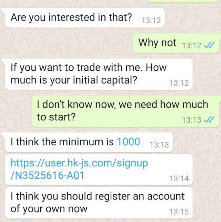 Tinder scam