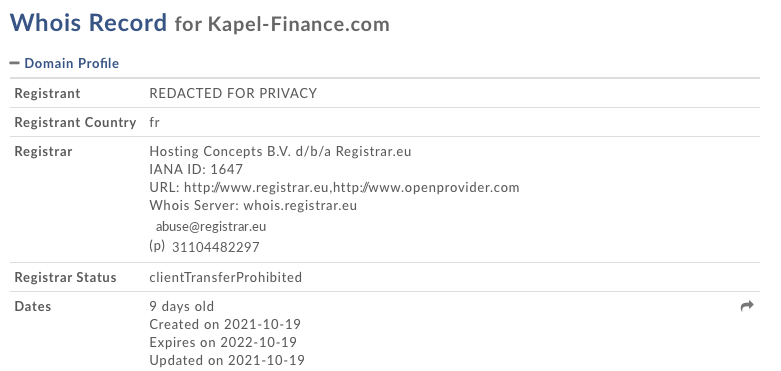﻿Kapel-Finance.com