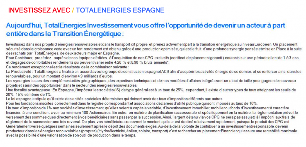 totalenergies-investissement.fr signature