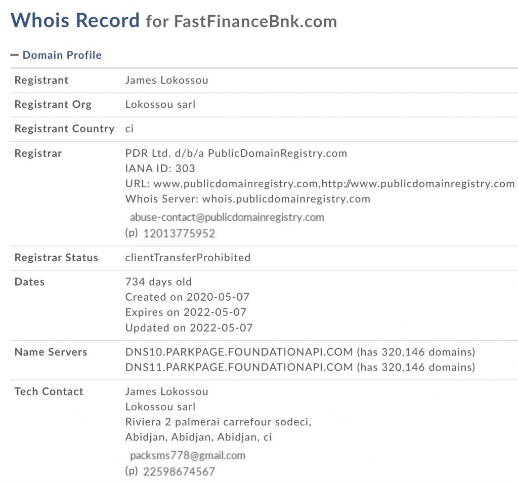 fastfinancebnk.com