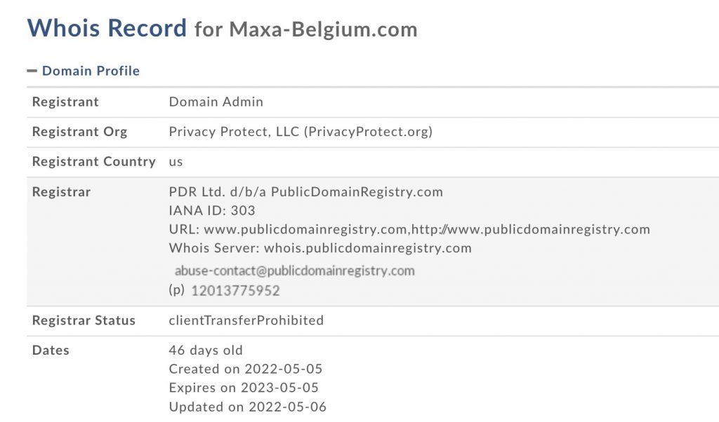 maxa-belgium.com