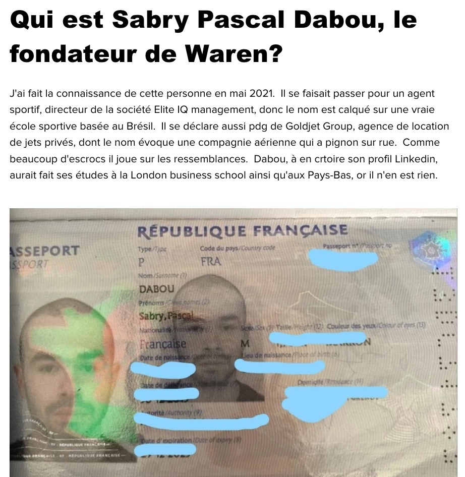 Sabry Pascal Dabou Xavier Rossey