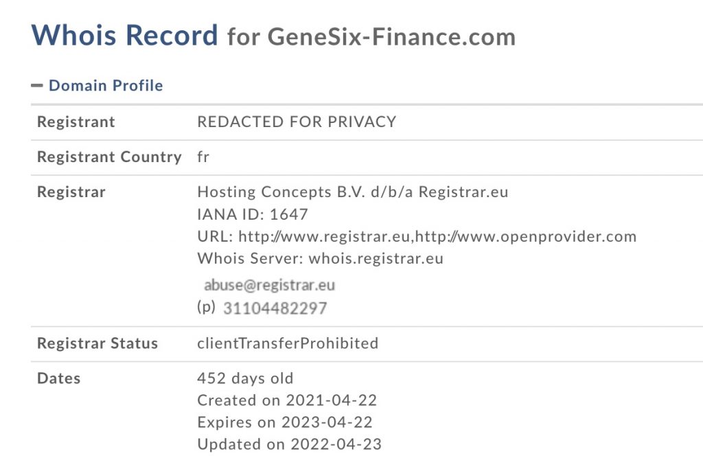 genesix-finance.com