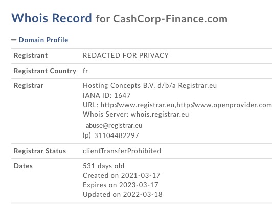 cashcorp-finance.com
