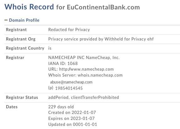 eucontinentalbank.com