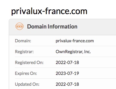privalux-france.com