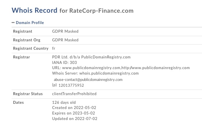 ratecorp-finance.com