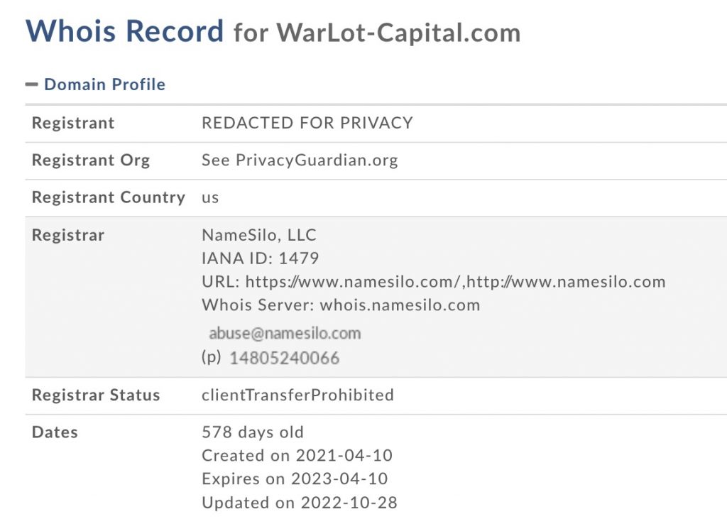 warlot-capital.com
