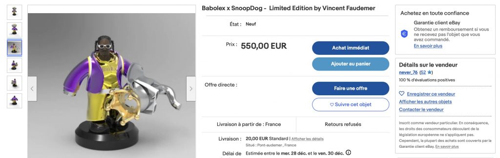 Snoop Dog Babolex Ebay