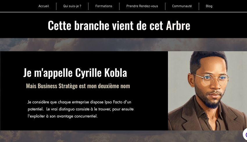 Cyrille Kobla et koancy.com
