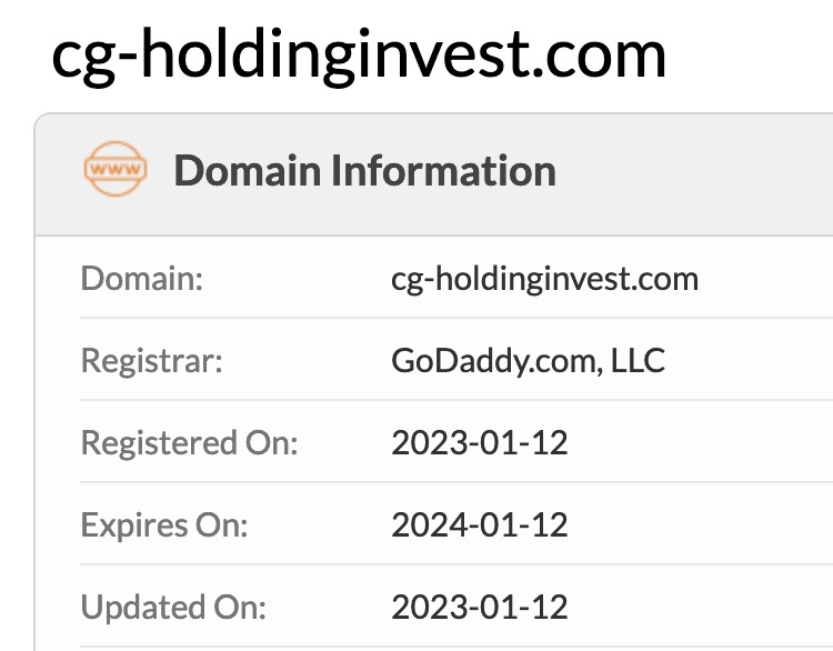 cg-holdinginvest.com