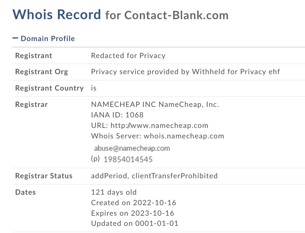 A notre avis, est une belle arnaque