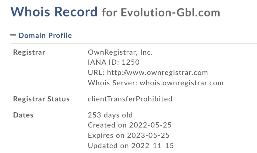 evolution-gbl.com