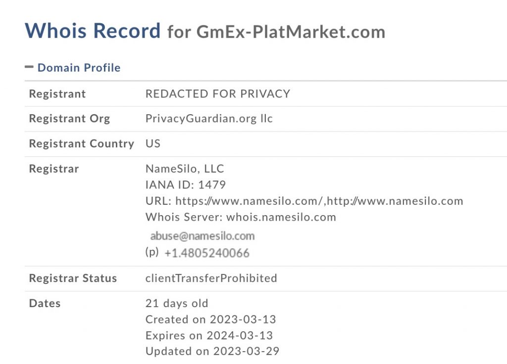 gmex-platmarket