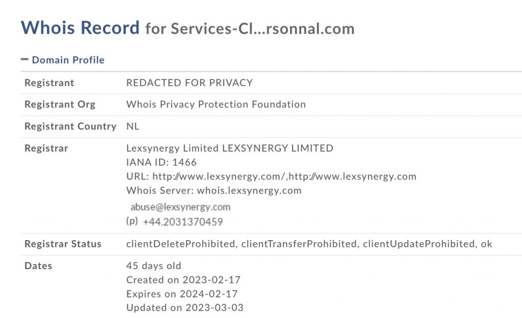 services-clientspersonnal.com
