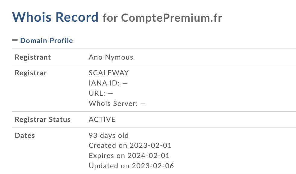 ComptePremium.fr