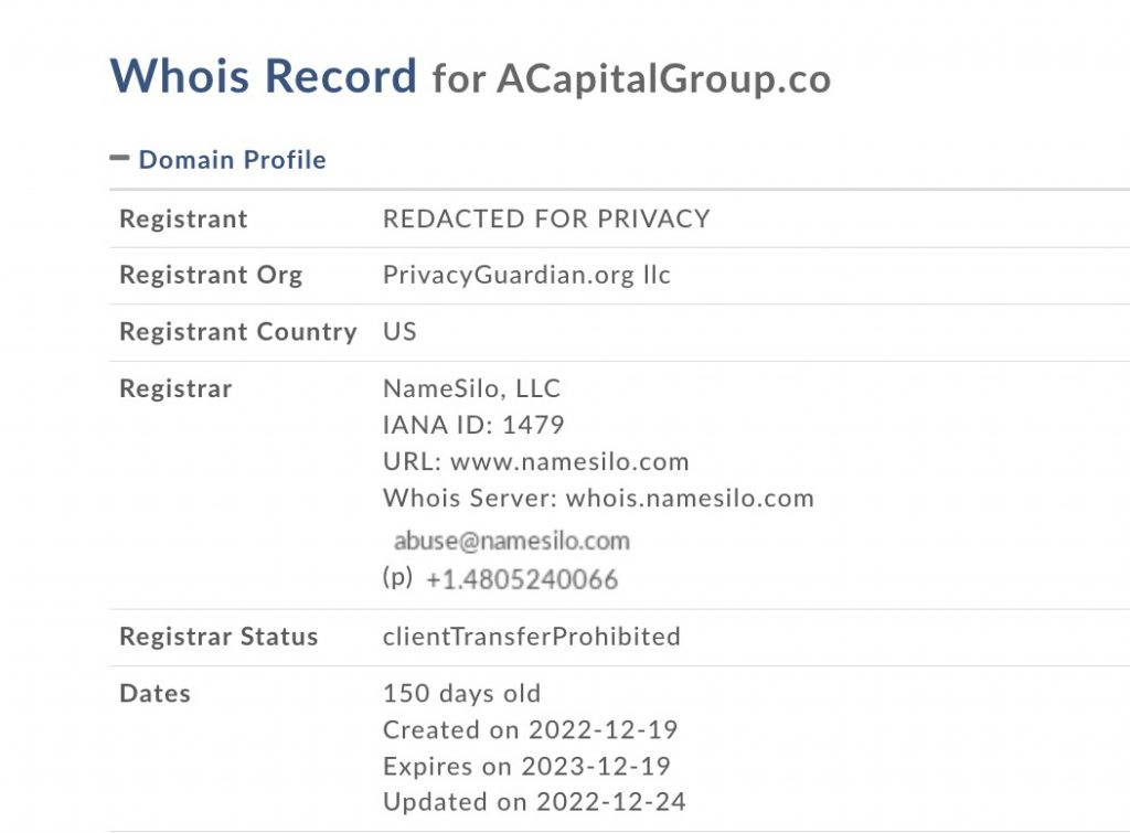 acapitalgroup.co