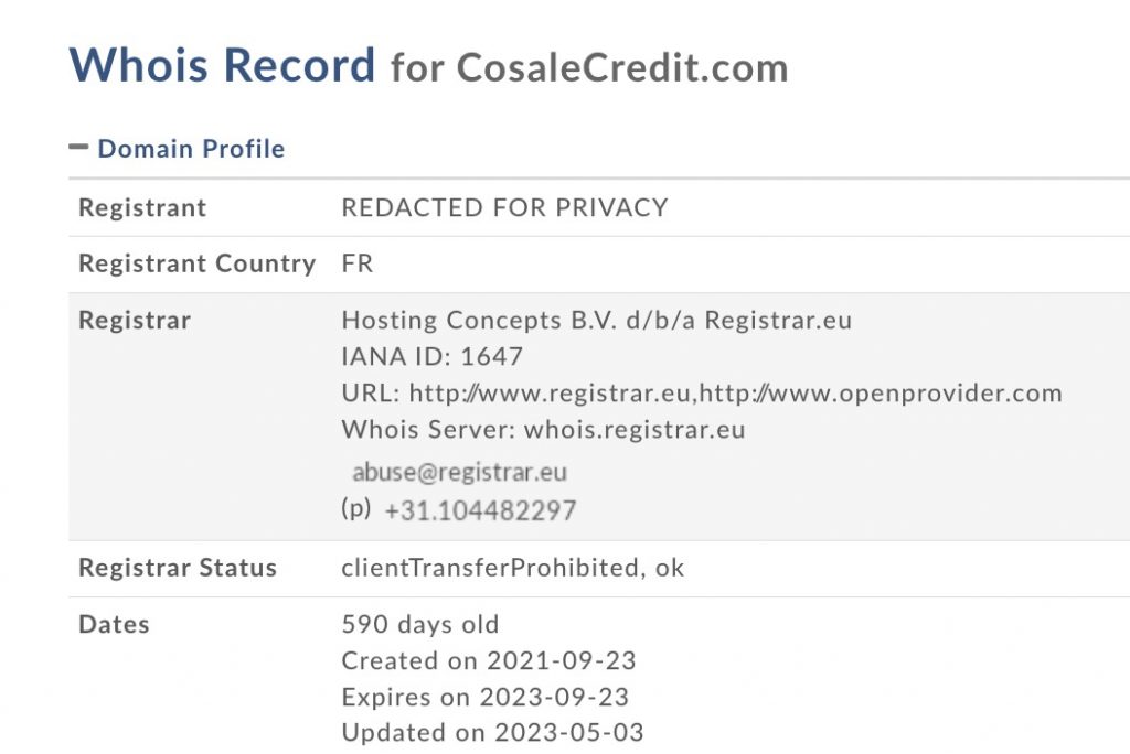 cosalecredit.com