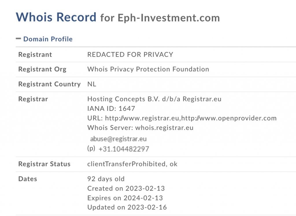 eph-investment.com