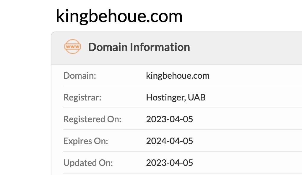 kingbehoue.com