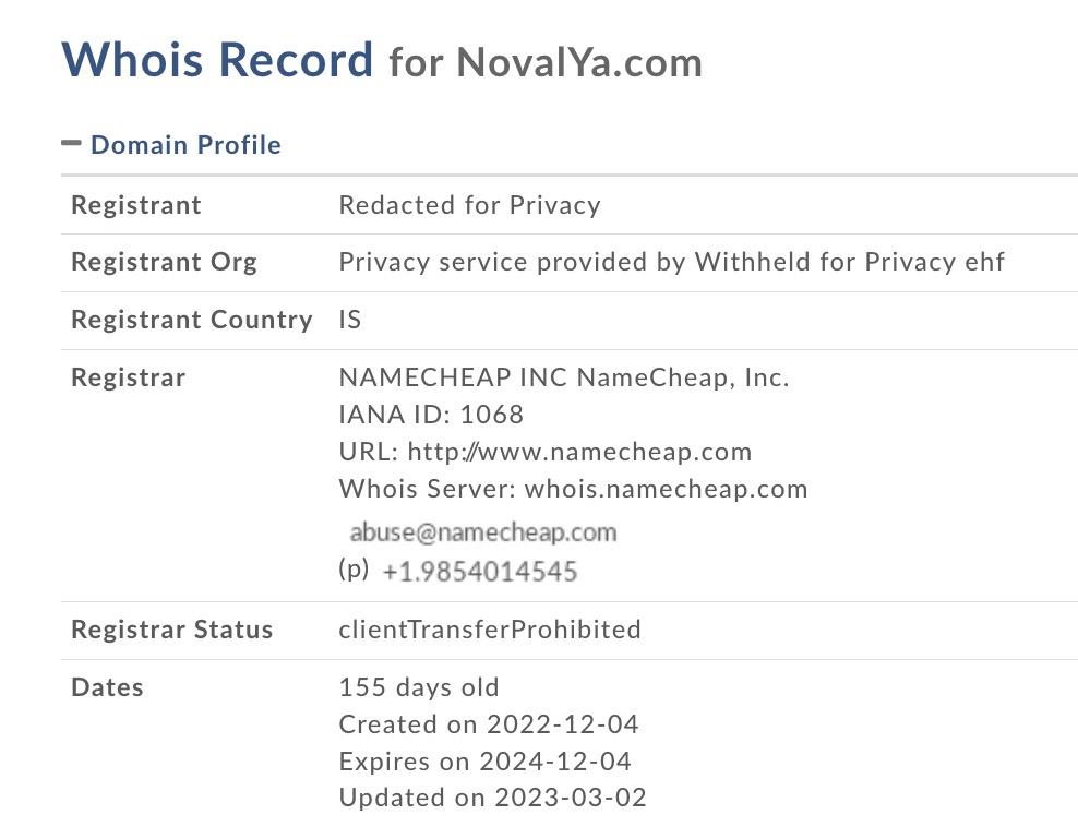 novalya.com