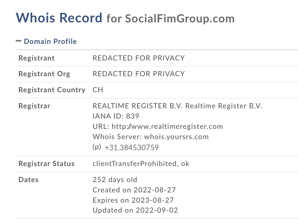 socialfimgroup.com