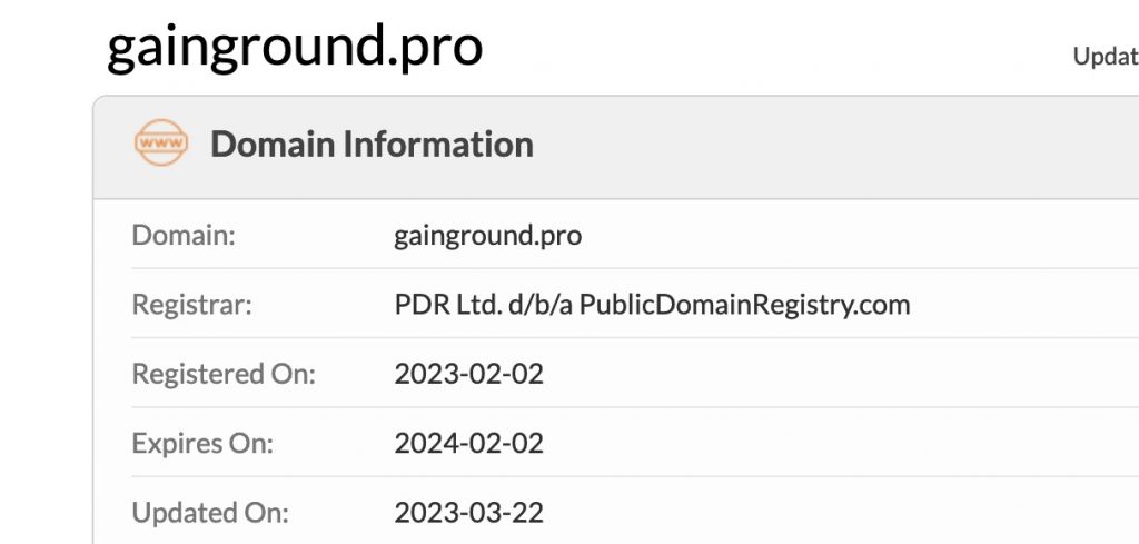 user.gainground.pro