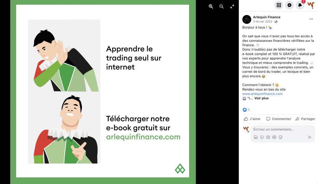 Arlequin finance trading