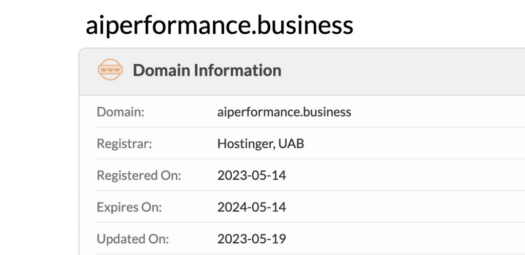 aiperformance.business