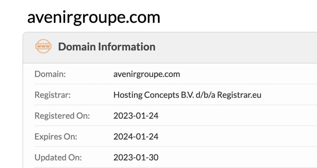 avenirgroupe.com