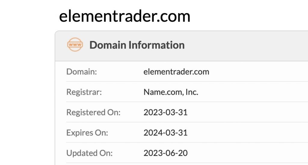 elementrader.com
