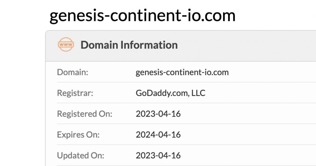 genesis-continent-io.com