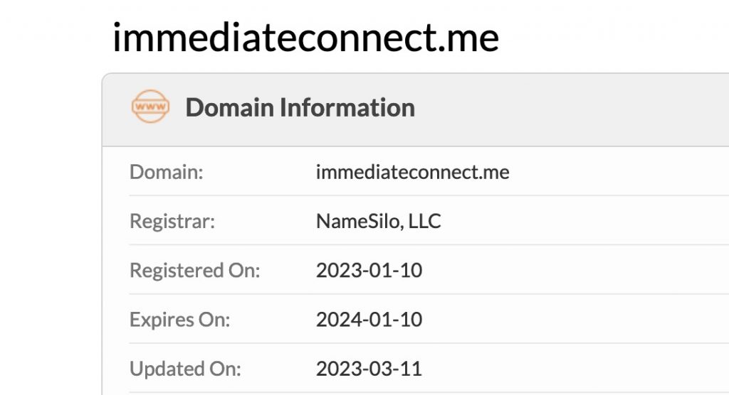 immediateconnect.me