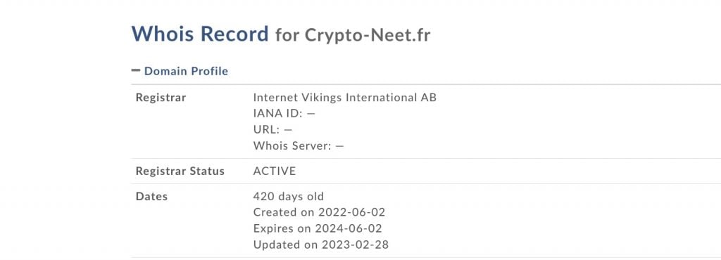 crypto-neet