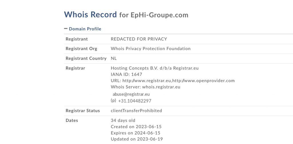 ephi-groupe.com