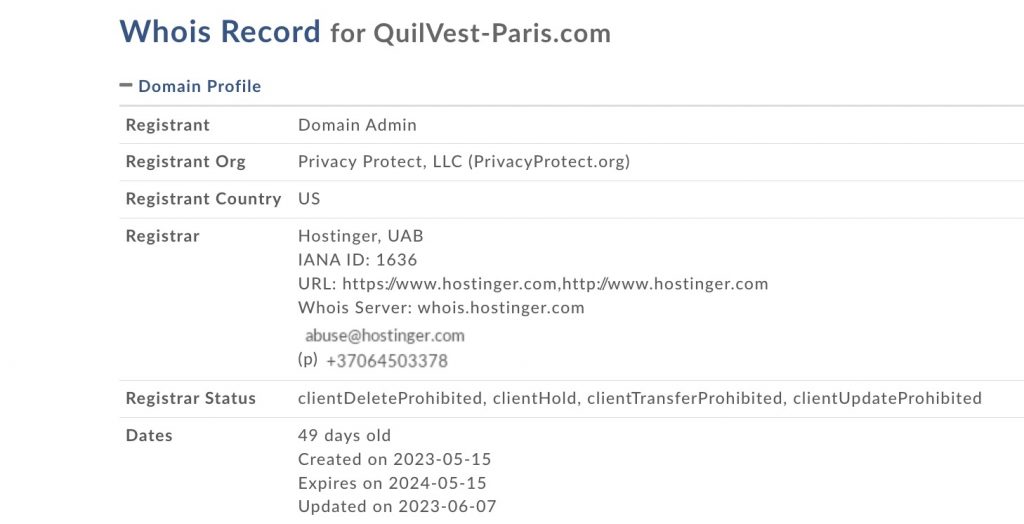 quilvest-paris.com