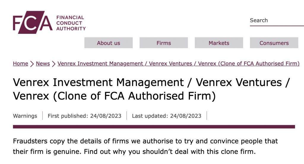 venrex