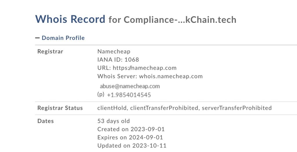 compliance blockchain.tech