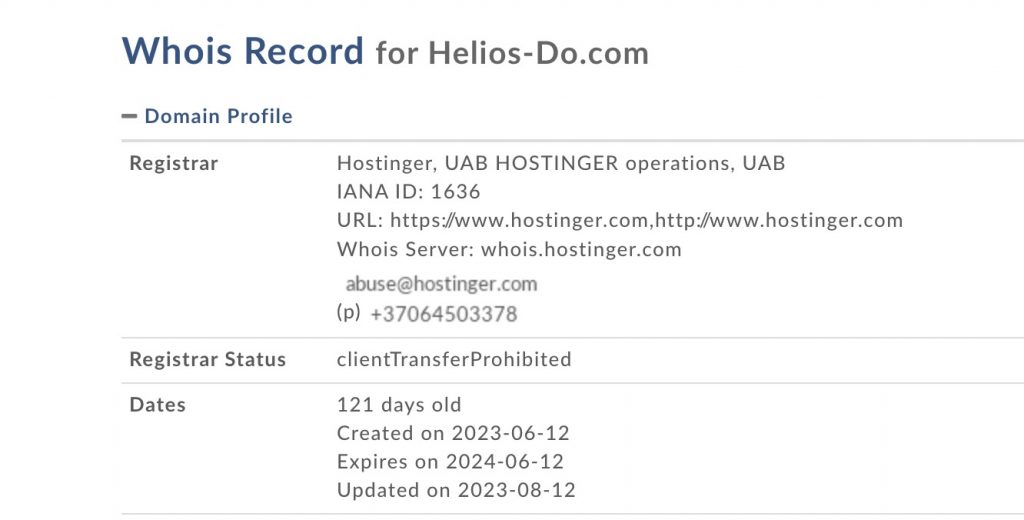 helios avenir.do