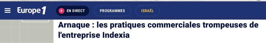Indexia europe 1