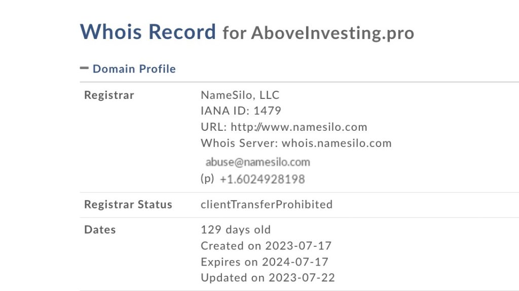 aboveinvesting.pro
