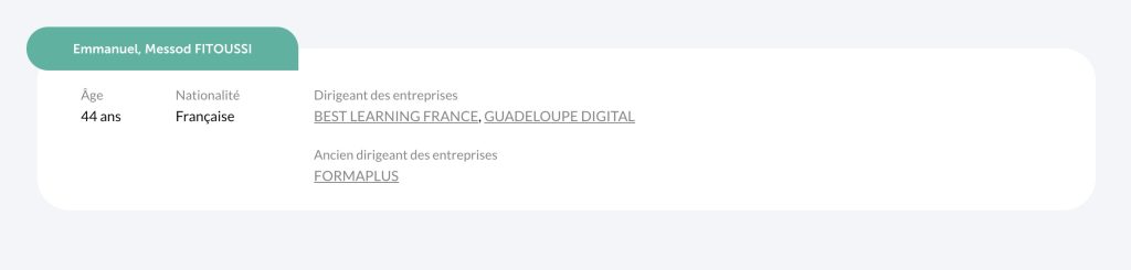 EMmanuel Fitoussi best learning france guadeloupe digital formaplus