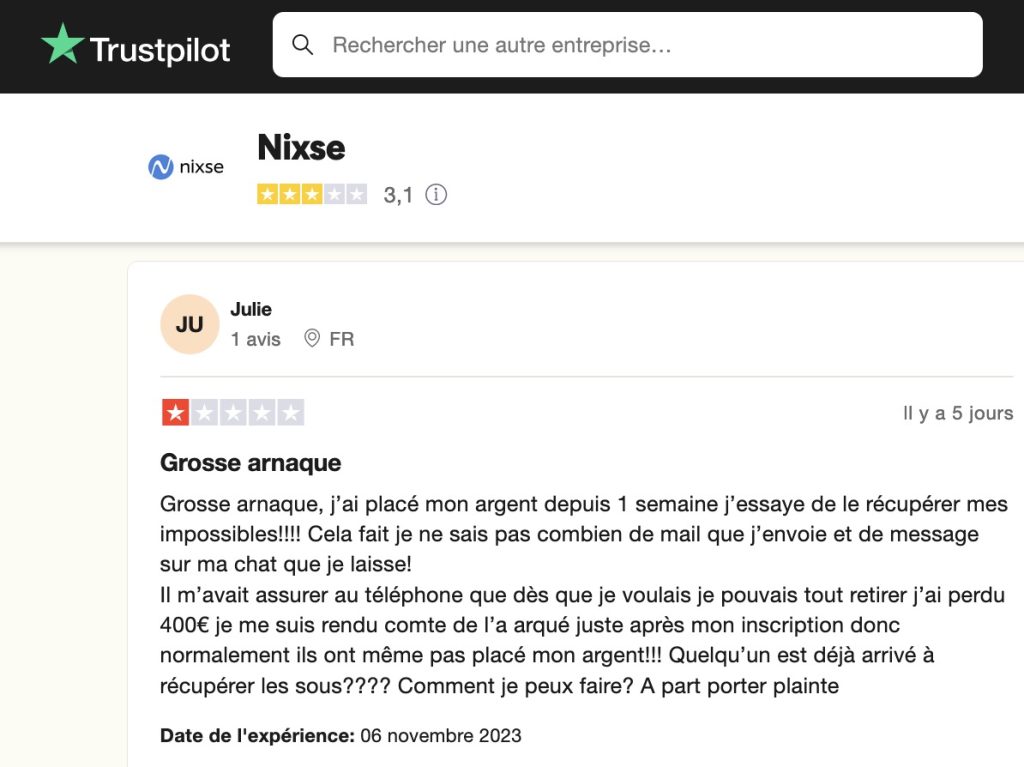 nixse.com avis