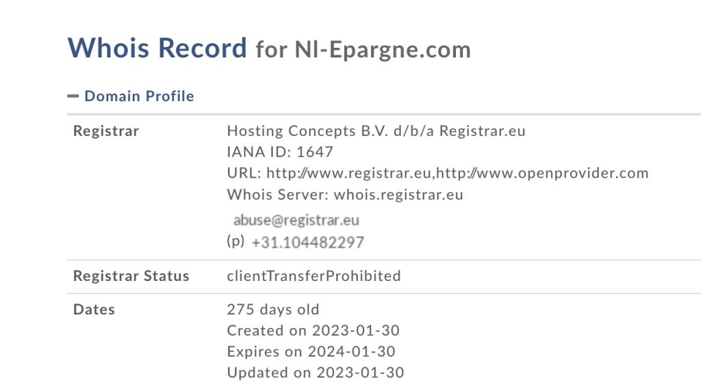 nl epargne.com