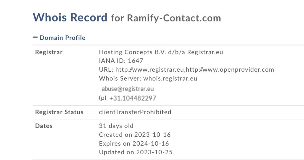 ramify-contact.com