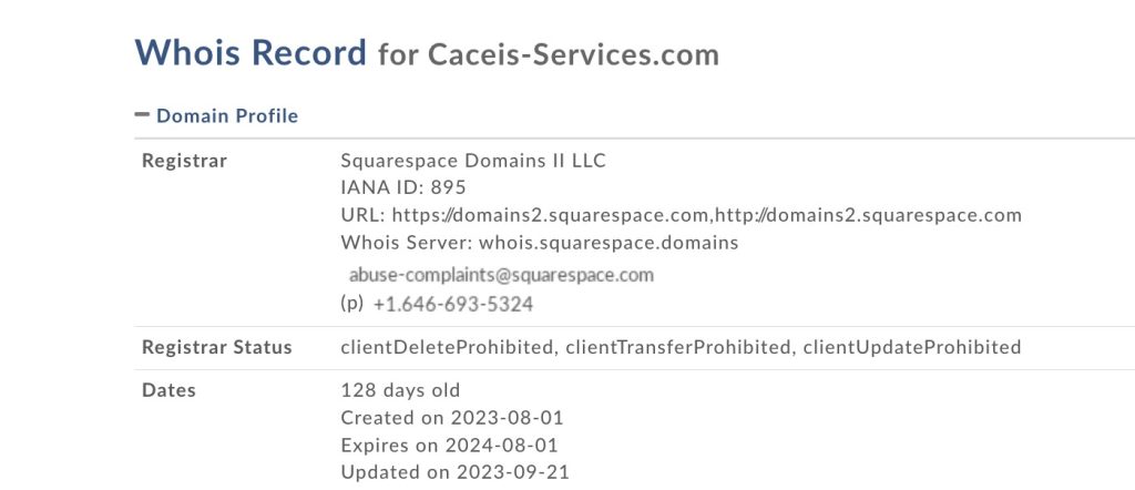 caceis services.com