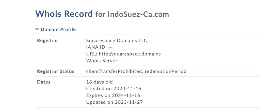 indosuez ca.com whois