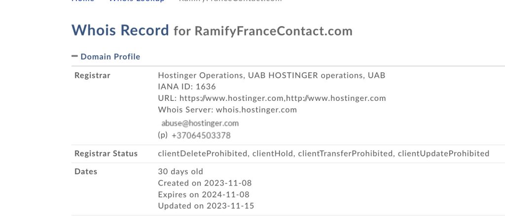 ramifyfrancecontact.com
