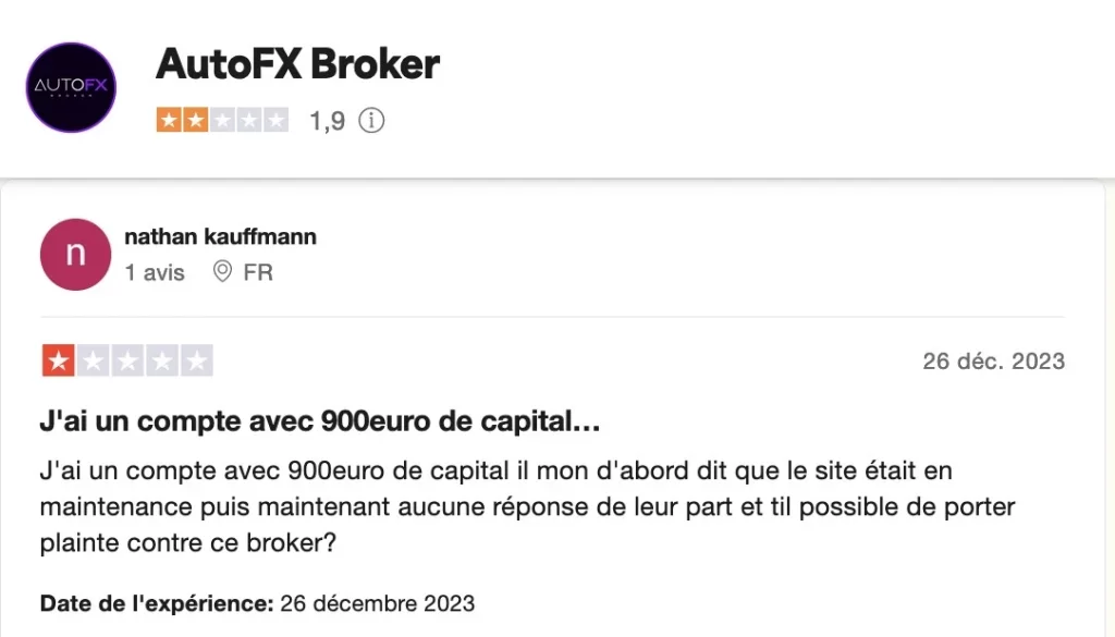 AutoFX Broker avis